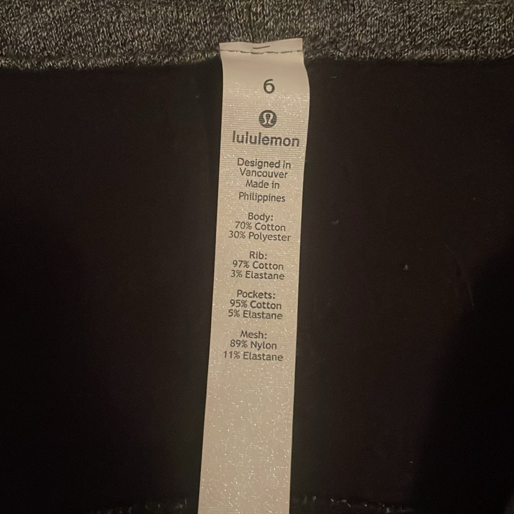 Lululemon Scuba Full Zip Hoodie Grey - Picture 2 of 2